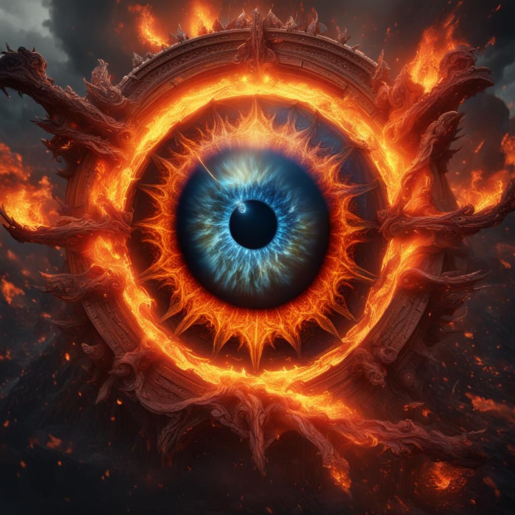 Eye of Fire: Detailed Matte Painting in Unreal Engine