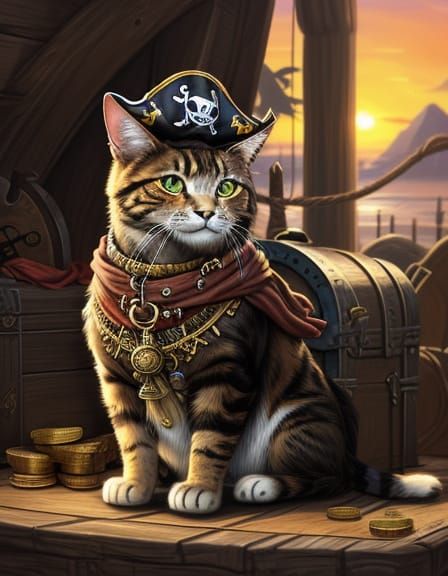 Gato pirata