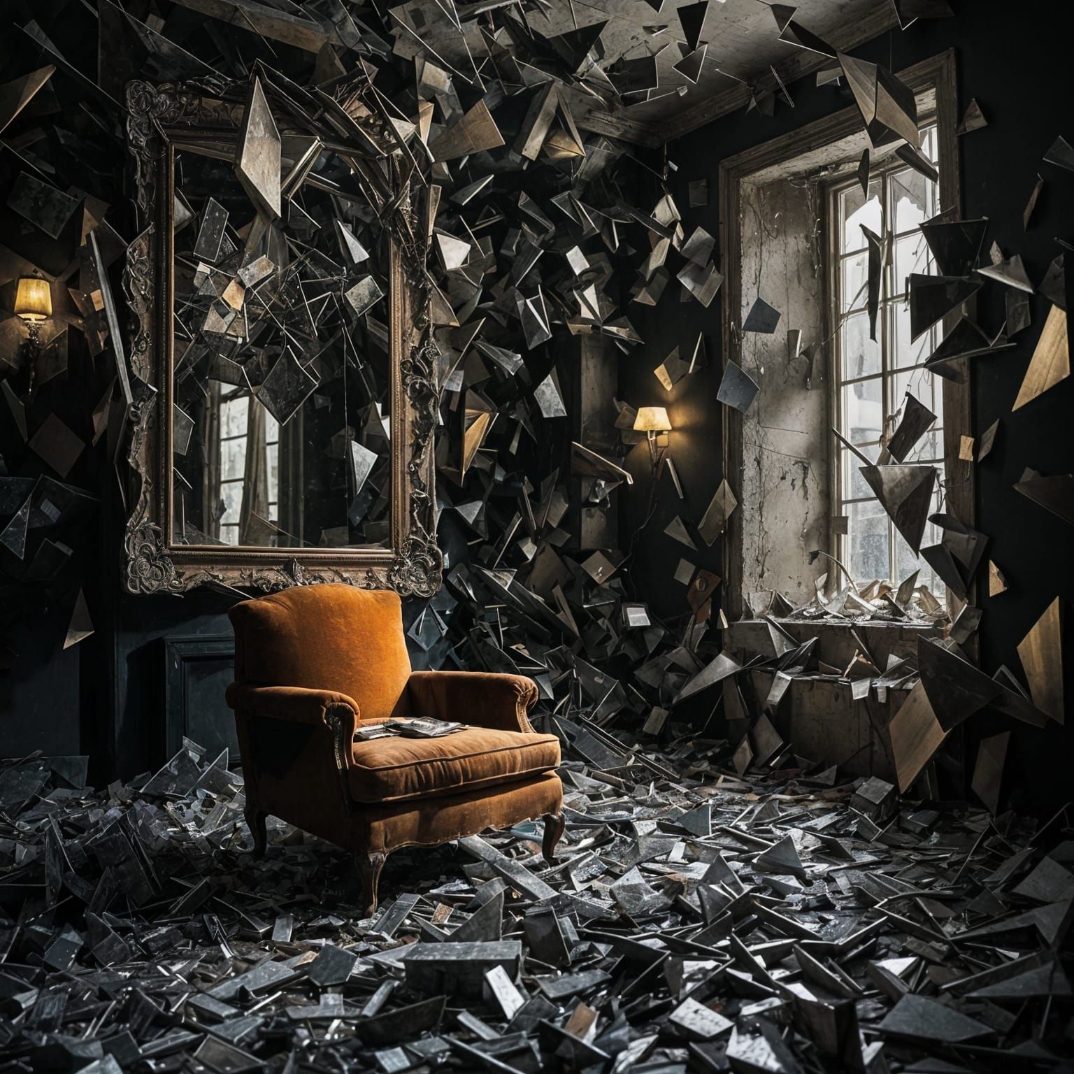 Shattered Mirror Reflects Dark Fantasy Reality