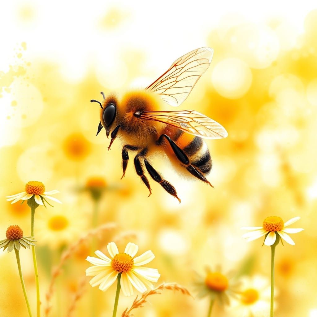 Spring Honey Bee