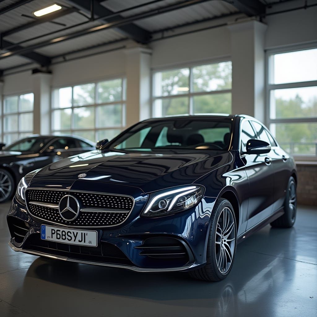 Mercedes-Benz, BMW, and Audi on Display