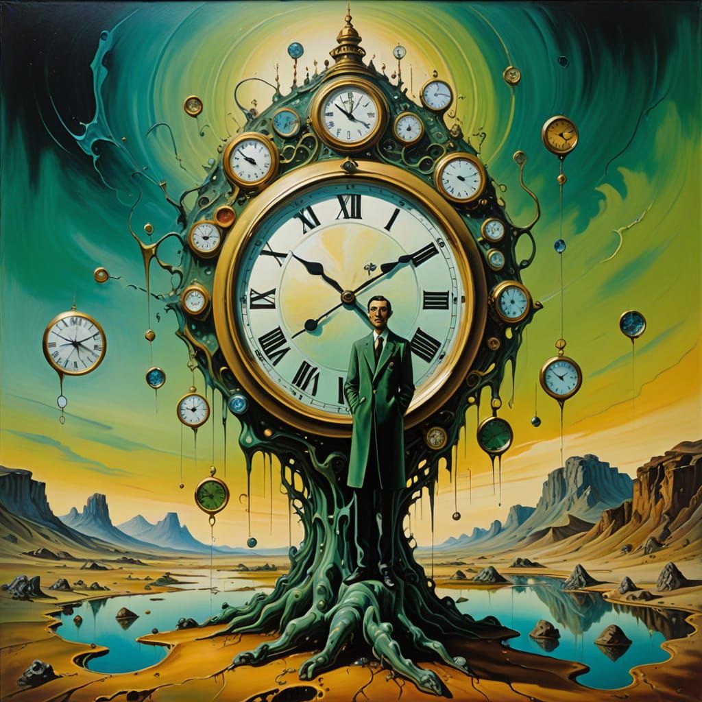 Surrealist Masterpiece: The Infinity Doctors in a Dreamlike ...