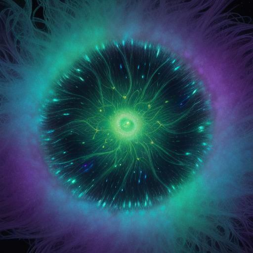 Bioluminescent Mucin Molecule in Microscopic Environment