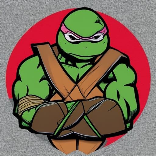 Teenage Mutant Ninja Turtles AI Image