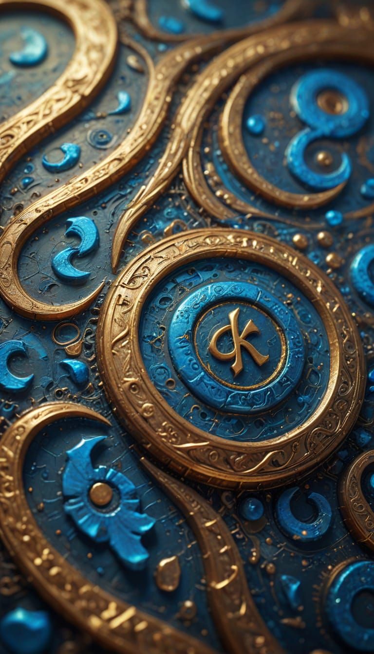 Glowing Artifact: Surreal Fantasy Art in Oil Painting Style