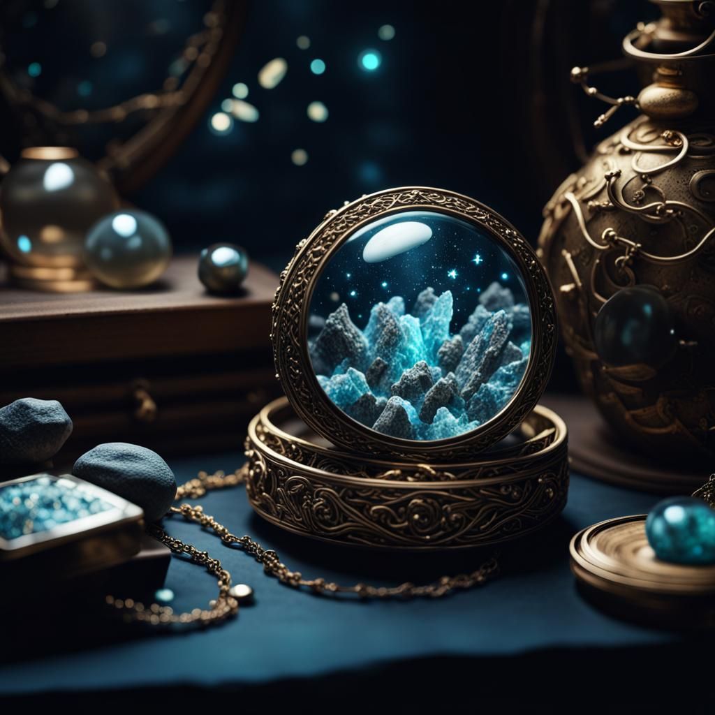Arcane Jewellery and Gems with Constellations
