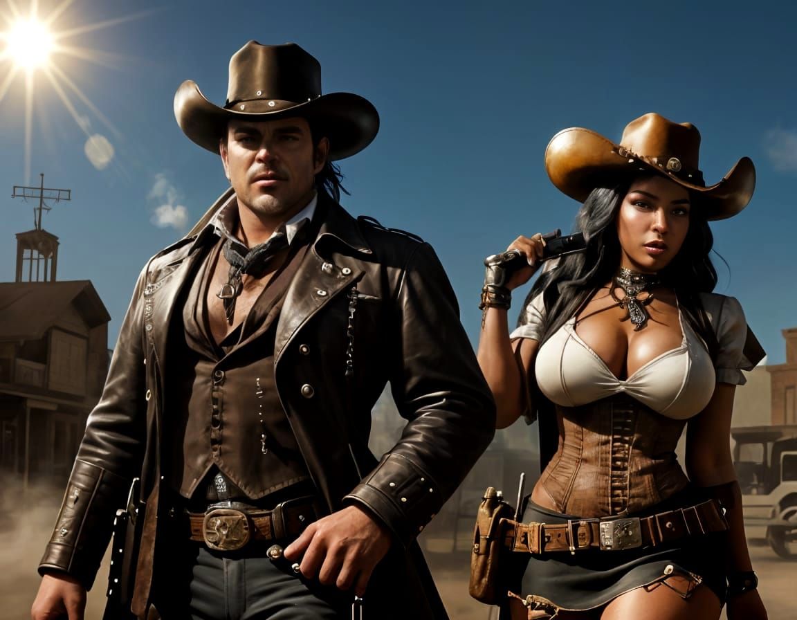 Benedicta Ramirez Of The Rat Sisters, & Her Father, Tuco Benedicto Pacifico Juan Maria Ramirez, Known As "The Rat"