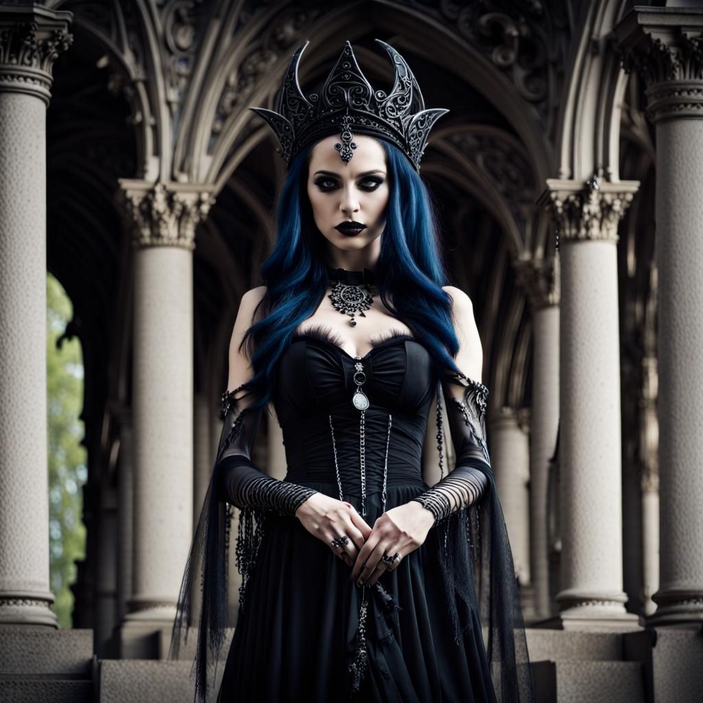 Ethereal Gothic Goddess