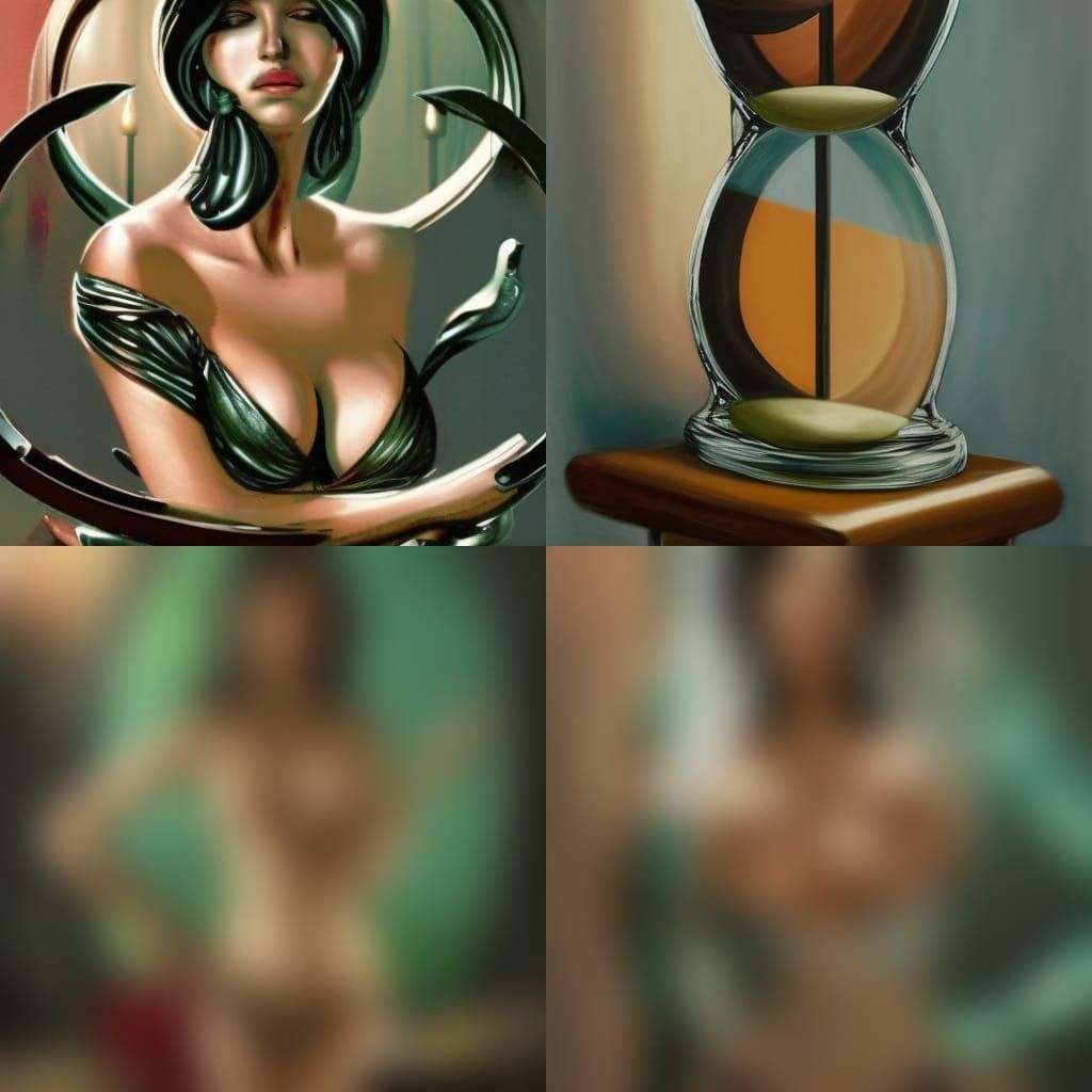 Elegant Hourglass: A Timeless Symbol