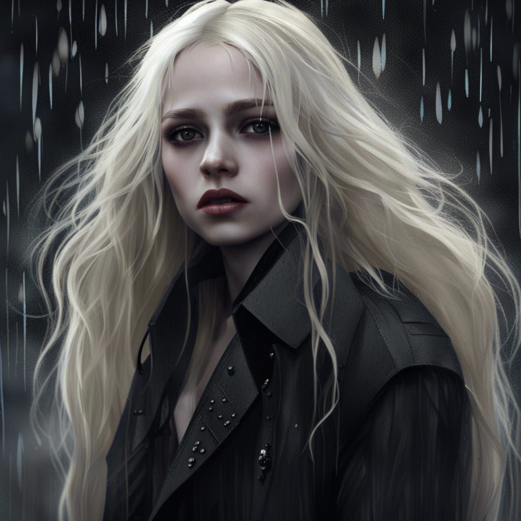 Young Woman with Jewel Detail, Fantasy Concept Art