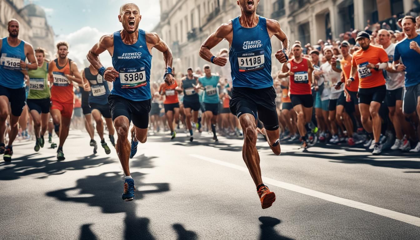 Paralympian's Bioprosthetic Marathon Run: Hyper-Realistic Po...