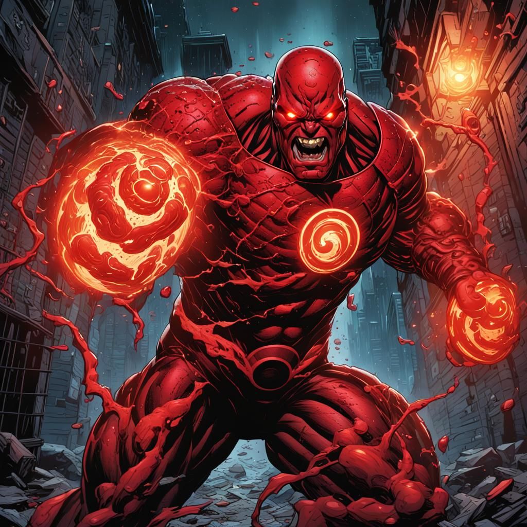 Atrocitus Unleashes Rage in Gritty Comic Art