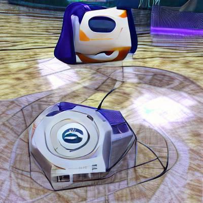 Retro-Futuristic Hybrid Game Console Design