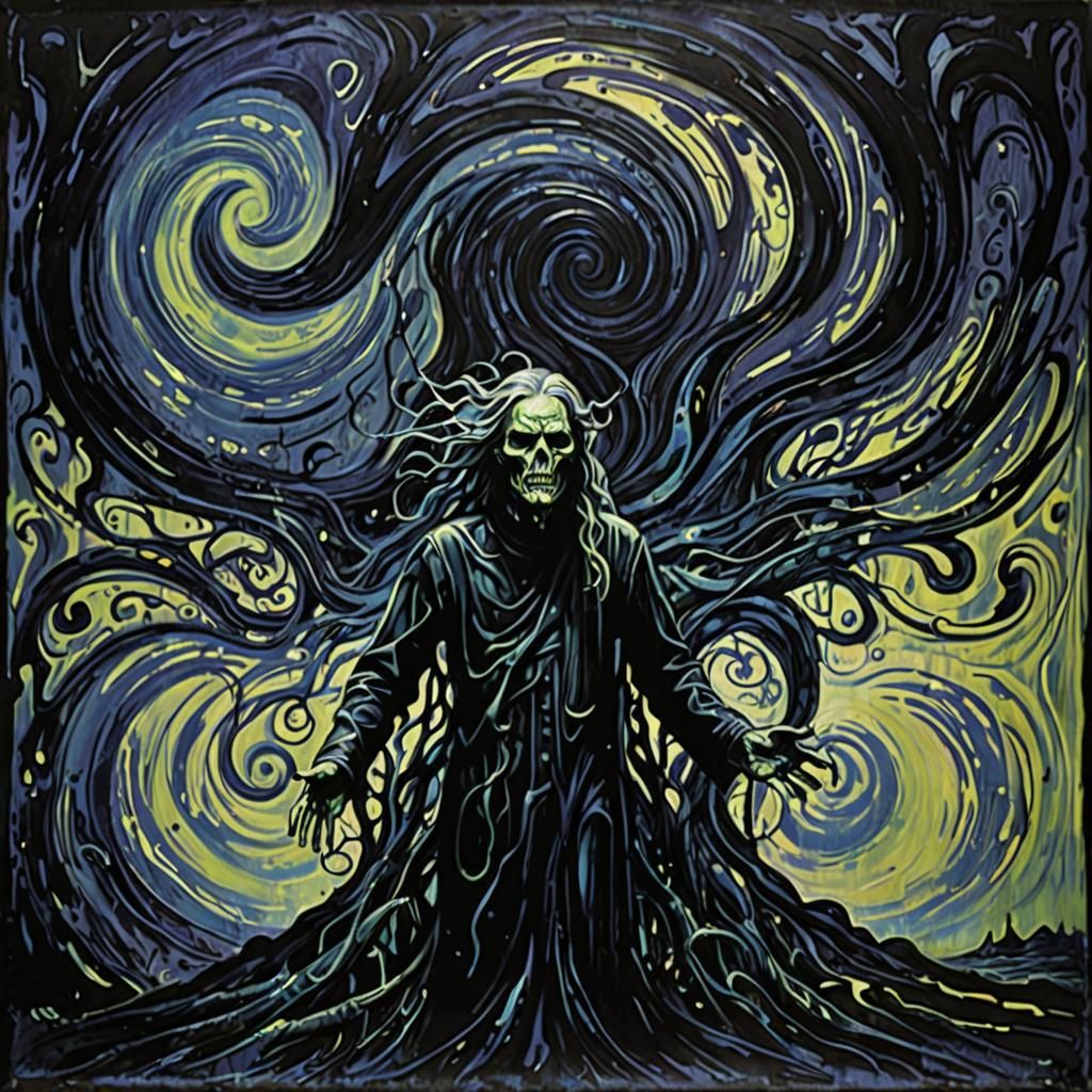 "Blacklight Paint Tornado expelled a DARK SHADOW Obsessed wi...