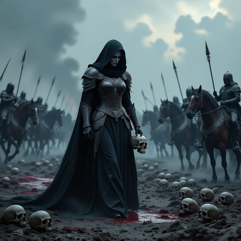 Grim Spectre in Dark Fantasy Battleground