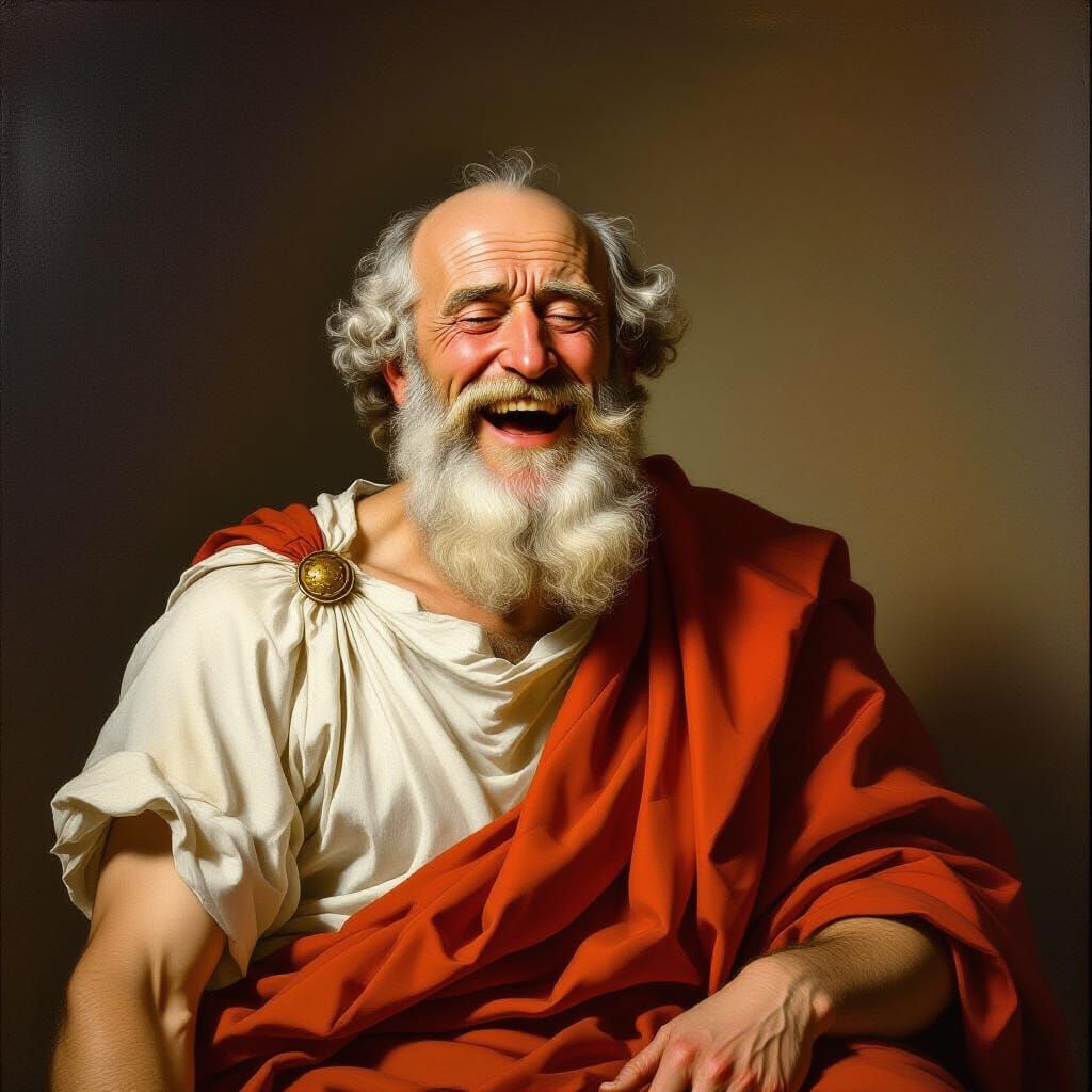 Chrysippus Dies Laughing: A Stoic's Humorous End