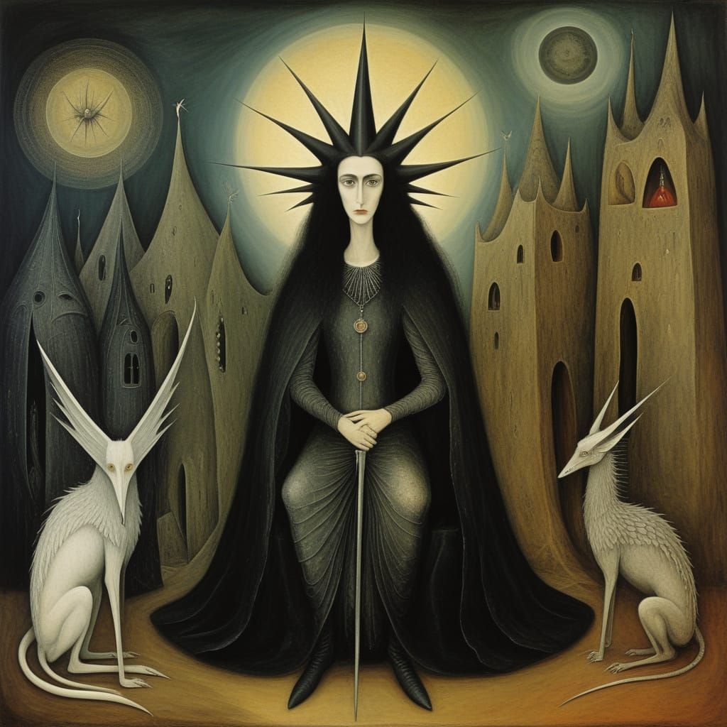 Grimdark Surrealism Inspired by Gothic Art