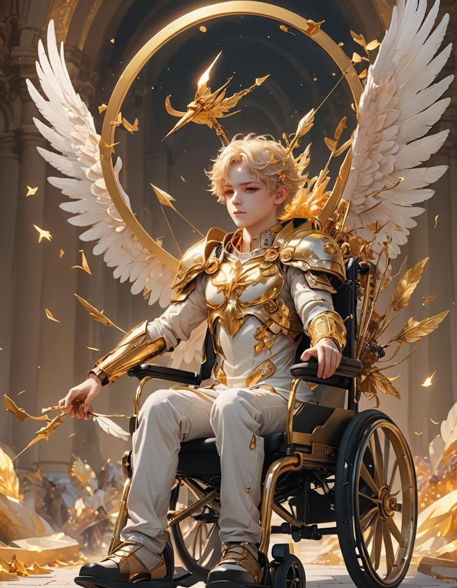 A Cupid at his Rehab-Training #1