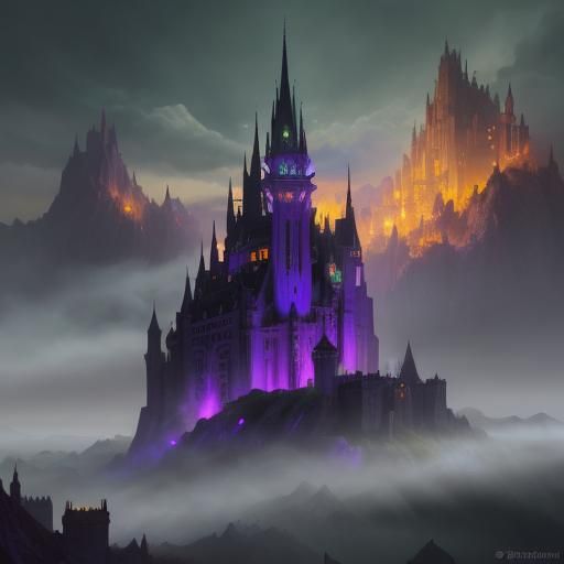 Dragon Over Castle: Detailed Matte Painting in Unreal Engine