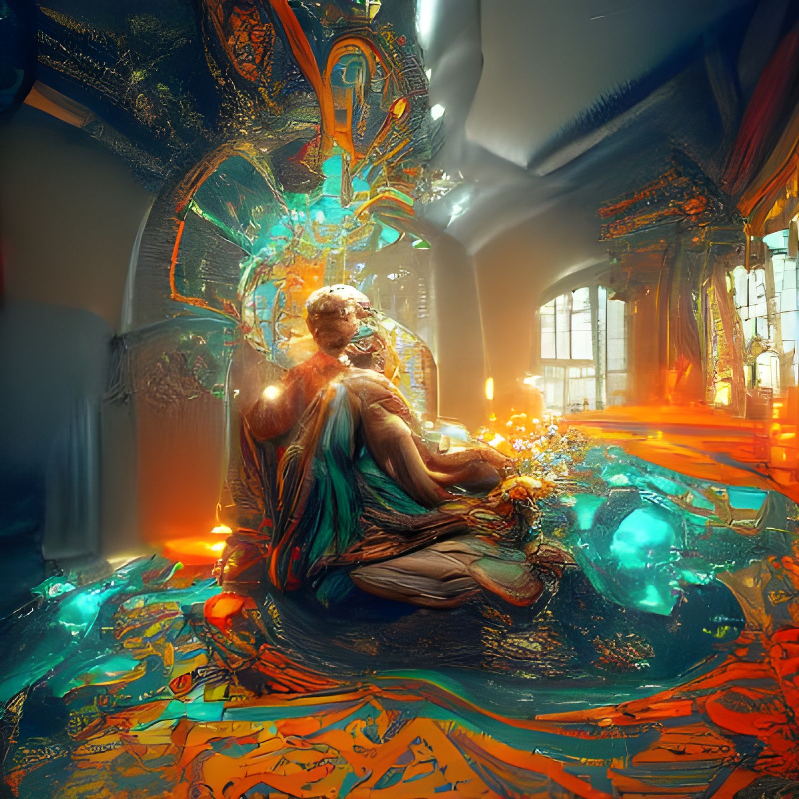 Quantum Immortality Concept Art in Unreal Engine