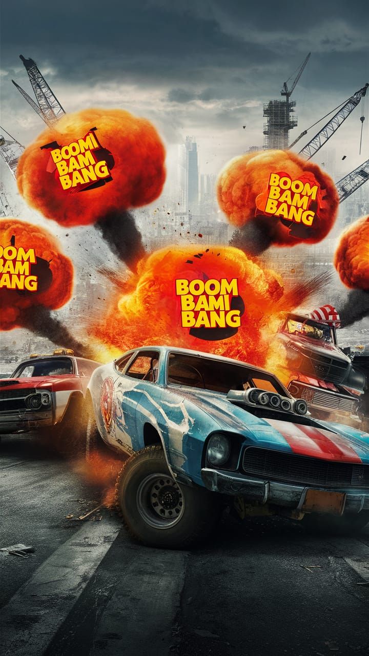 Explosive Demolition Derby: Boom Bam Bang