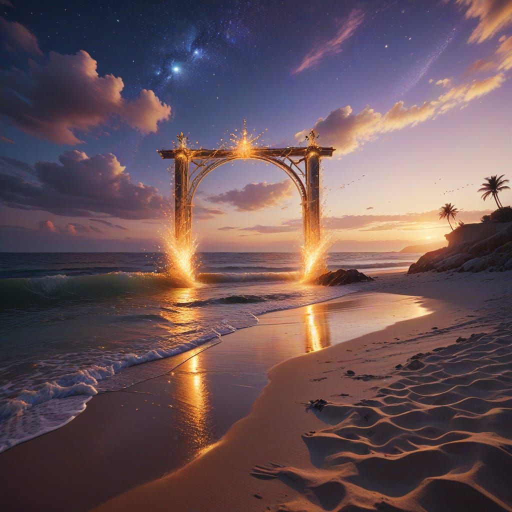 Ethereal Gateway to the Cosmos