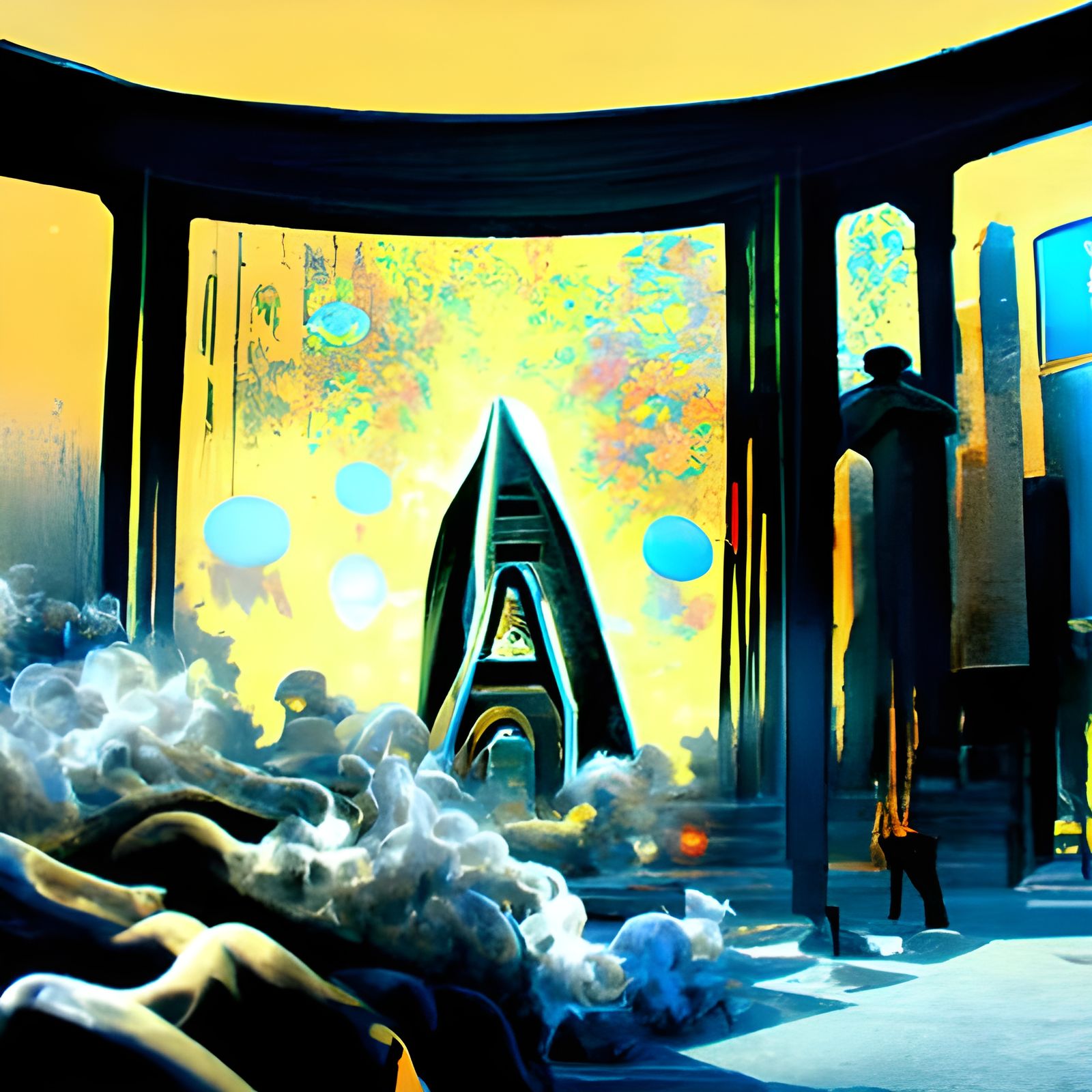 Star Trek Enterprise on Acid: Psychedelic Space Art