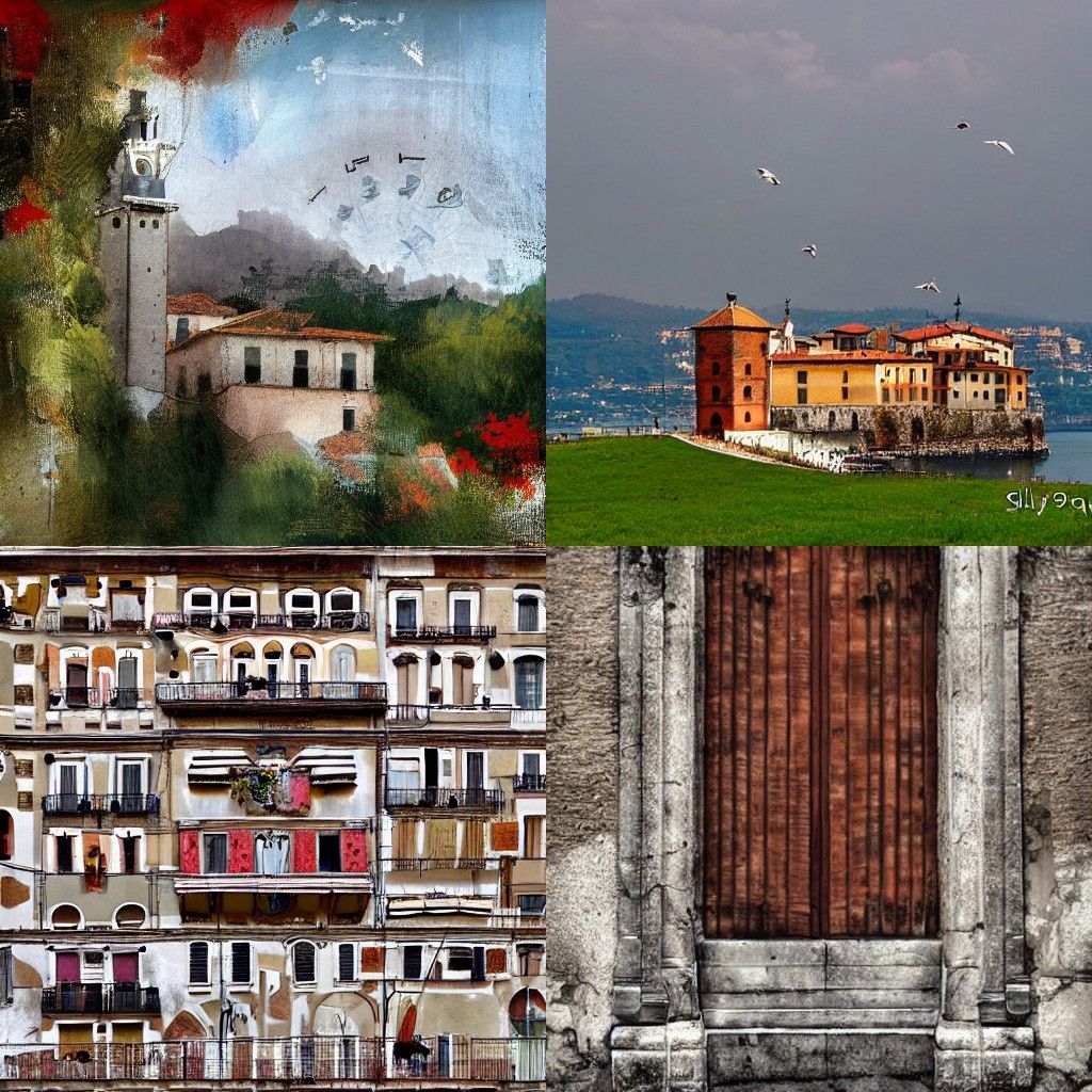 Abstract Composition Inspired by Silvia Pasqualetto