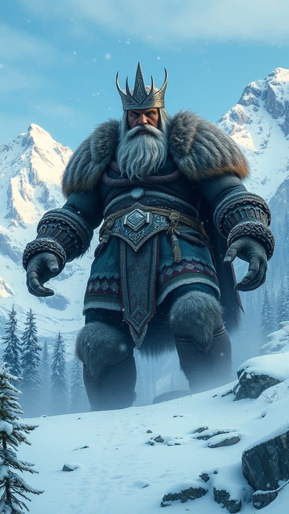 The Fierce Mountain King: A Legendary Guardian
