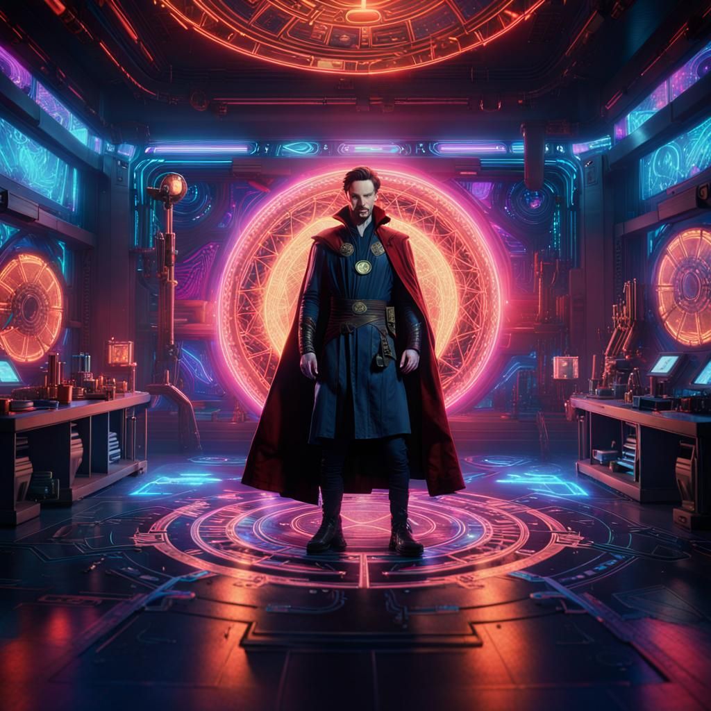 cyberpunk doctor strange