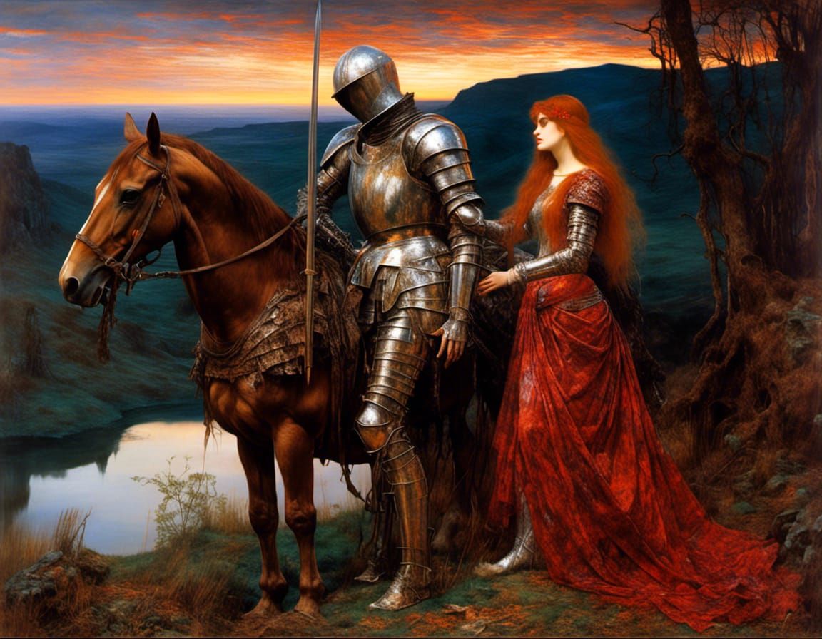 La Belle Dame sans Merci: A Pre-Raphaelite Knight