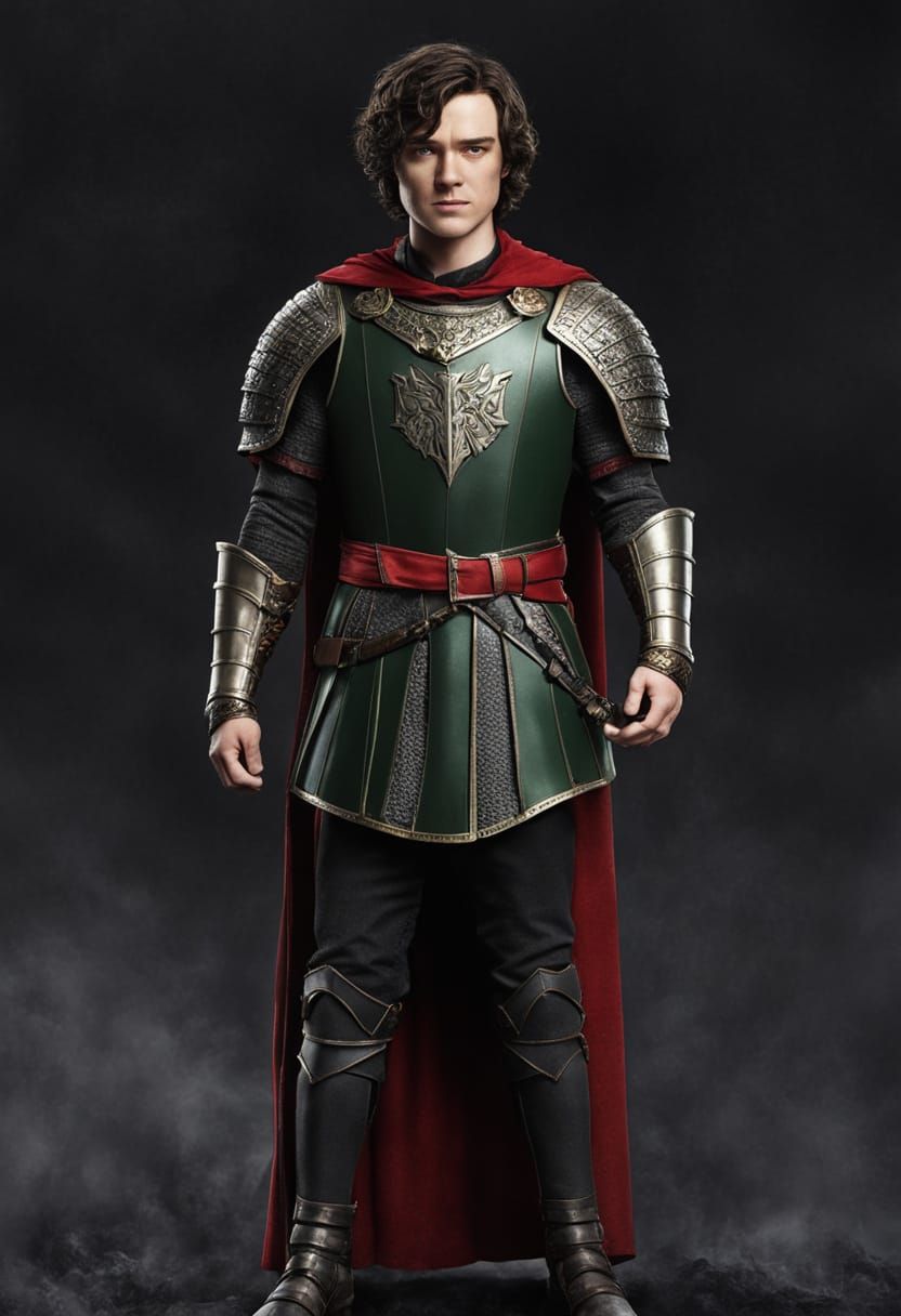 Mordred in Black Knight Armor on Avalon Hill