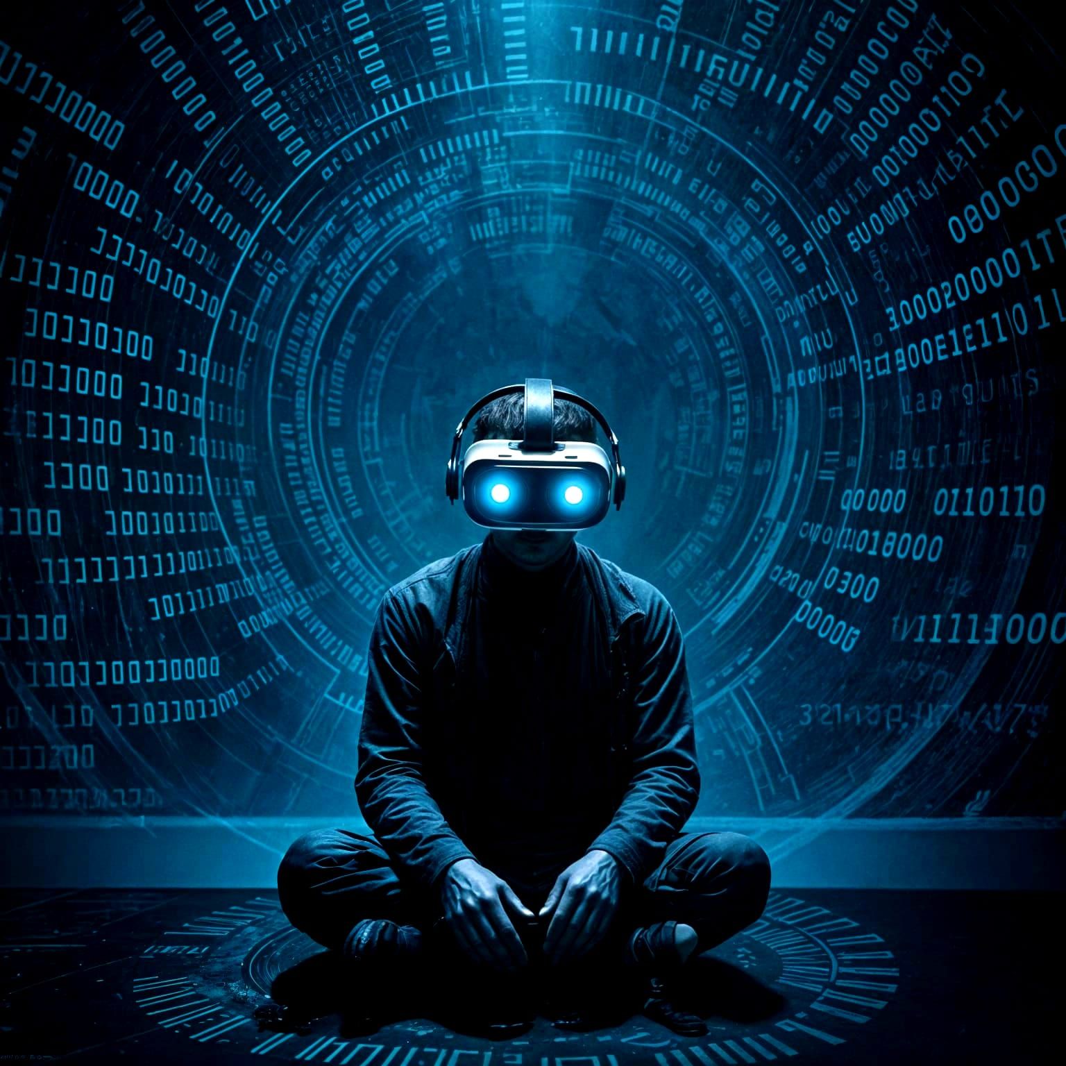 A Person Lost in a Sea of 1s and 0s