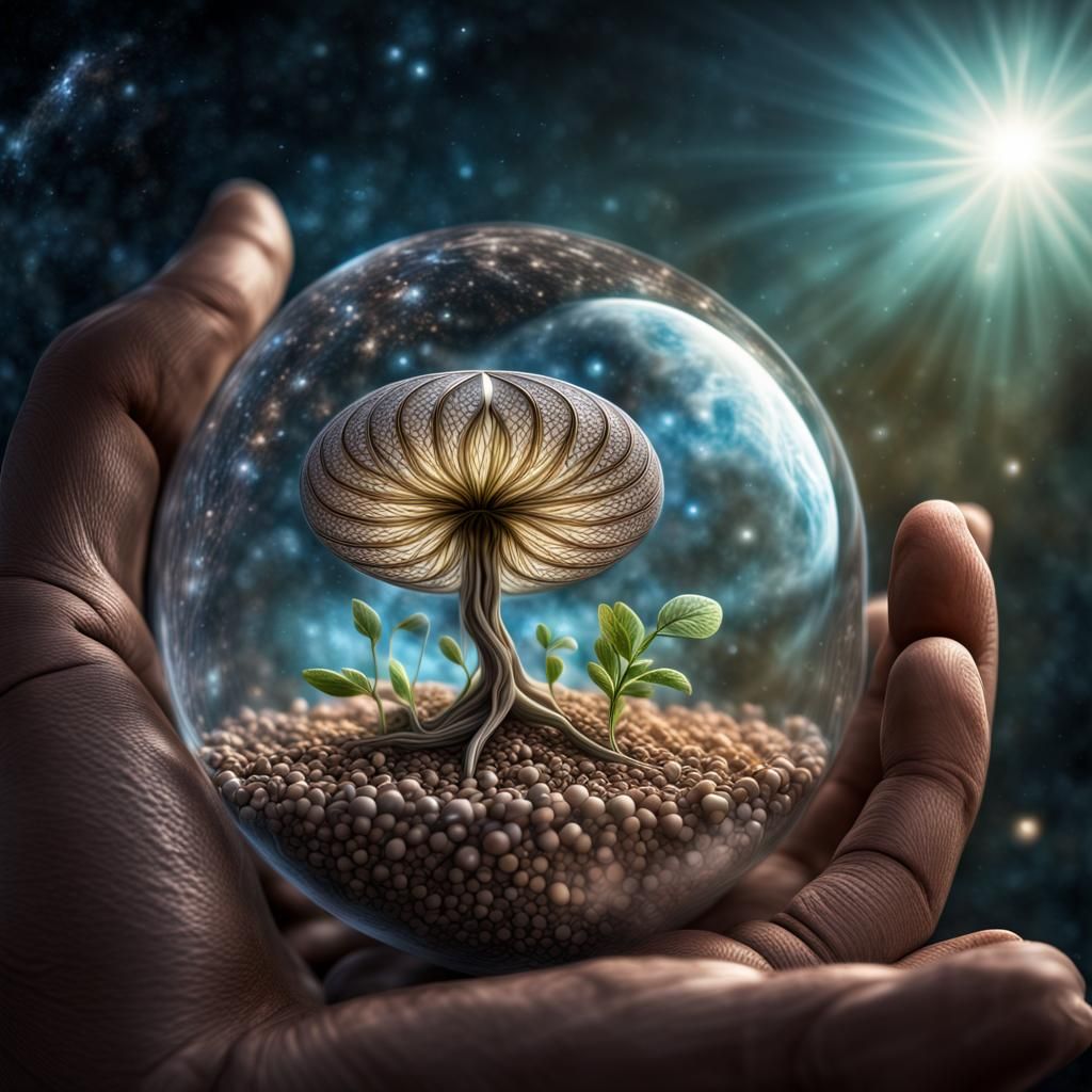 Cosmic Fantasy: The Healing Seed in HDR