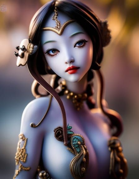 Vinous Village: 3D Fantasy Creature Diorama