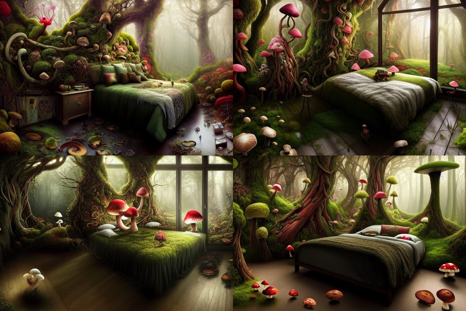 Forest rooms