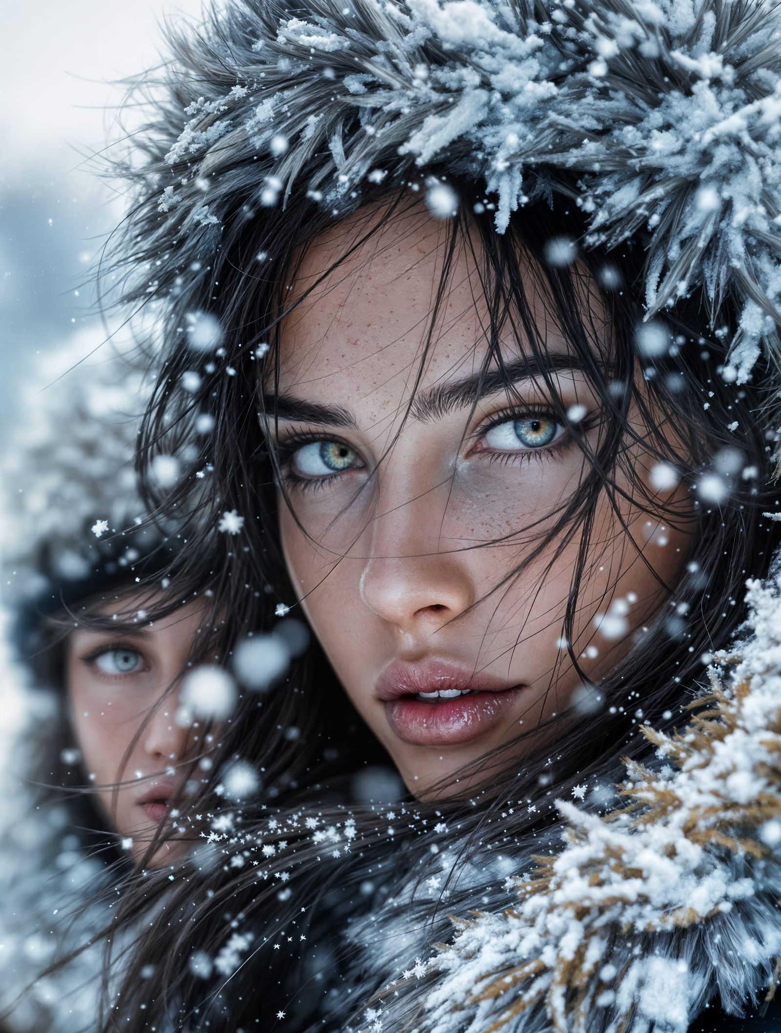 Eyes of Winter Storm