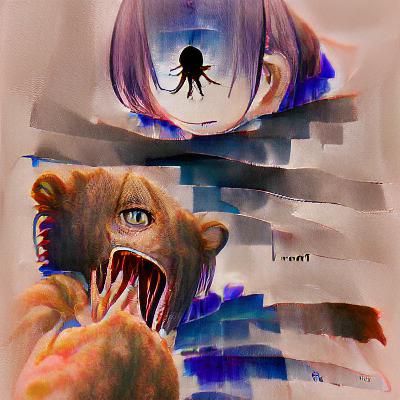 Terrifying Monster Emerges from Darkness