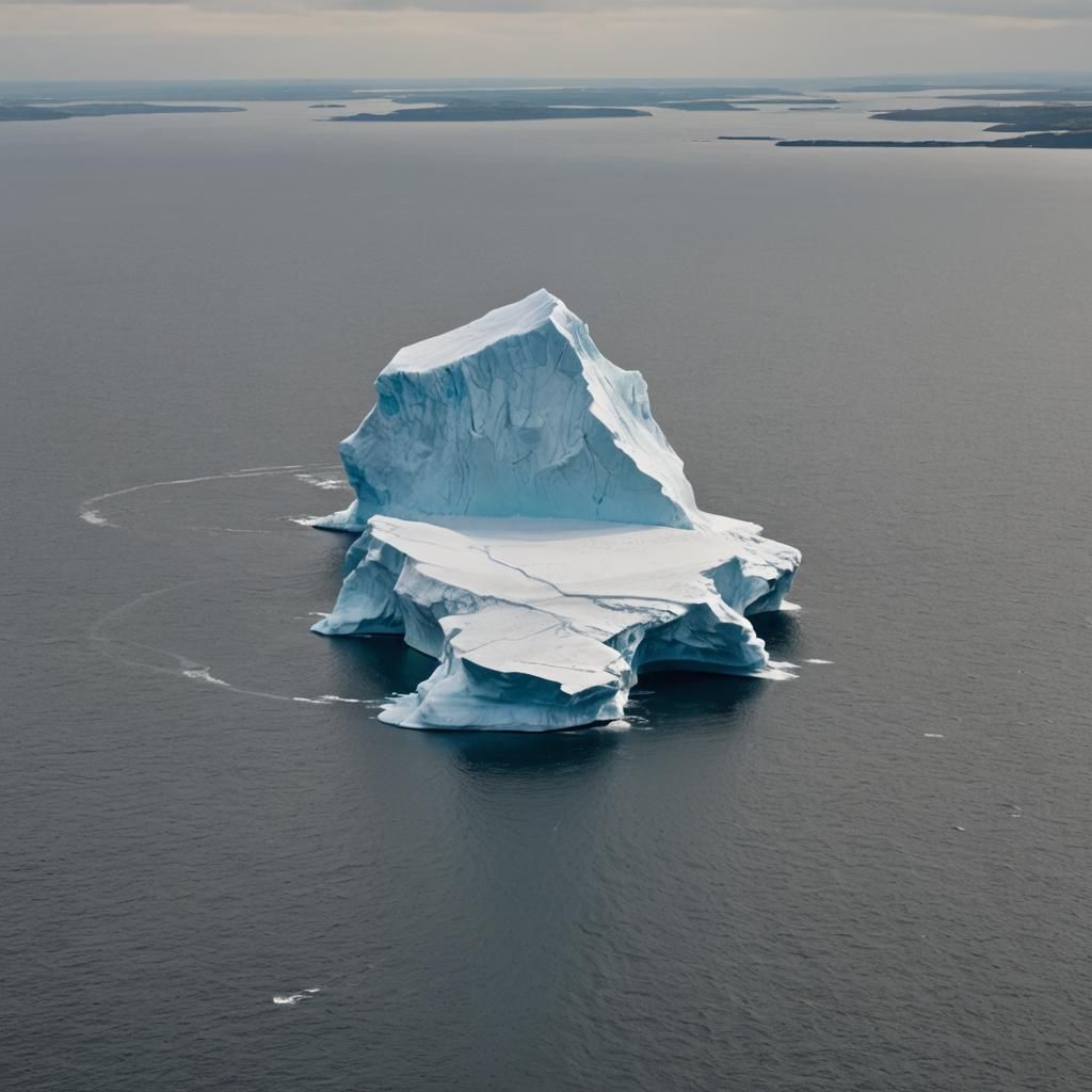 Iceberg in the North Sea