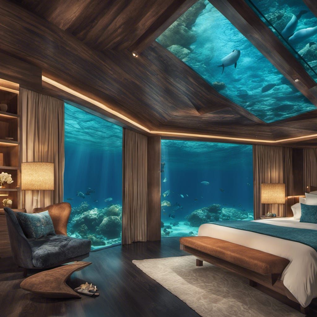 Underwater Bedroom at Conrad Maldives Rangali Islands Resort