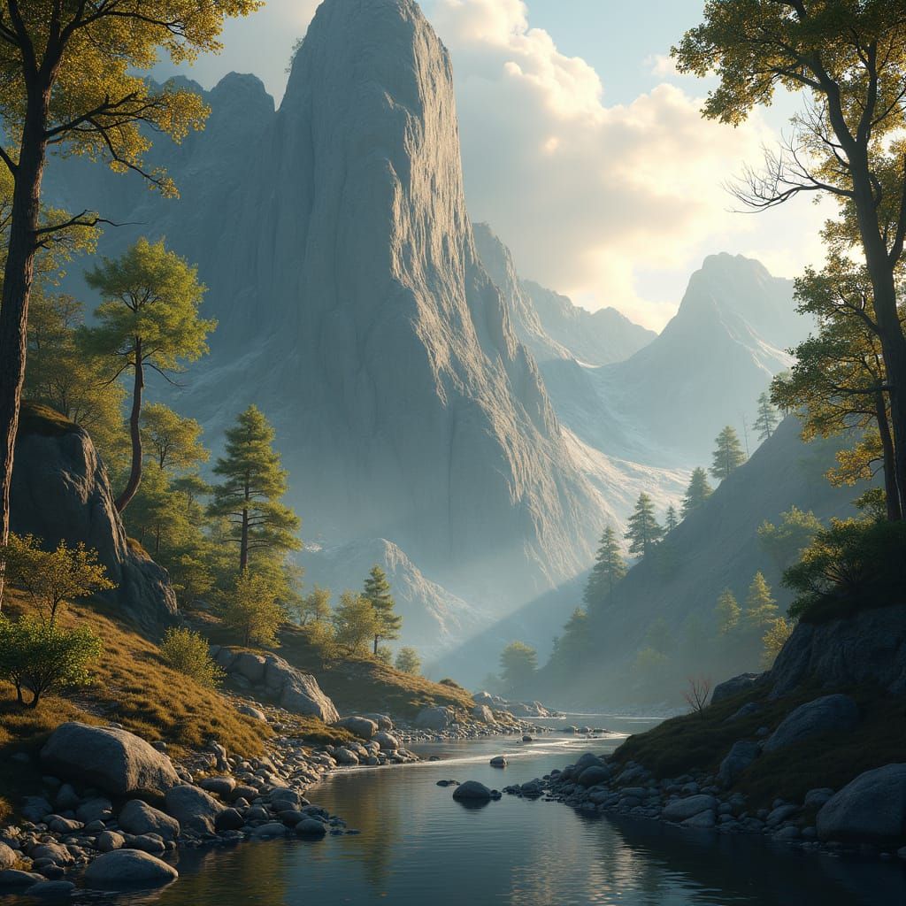 Epic 3D Scene of Ancient China in 8K Resolution