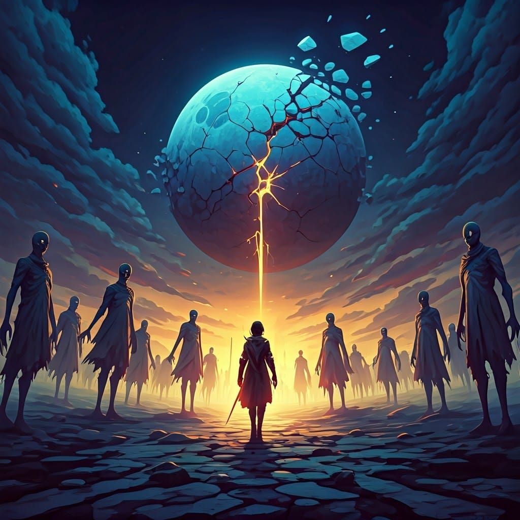 Forgotten Warriors Reach for a Shattered Celestial Artefact