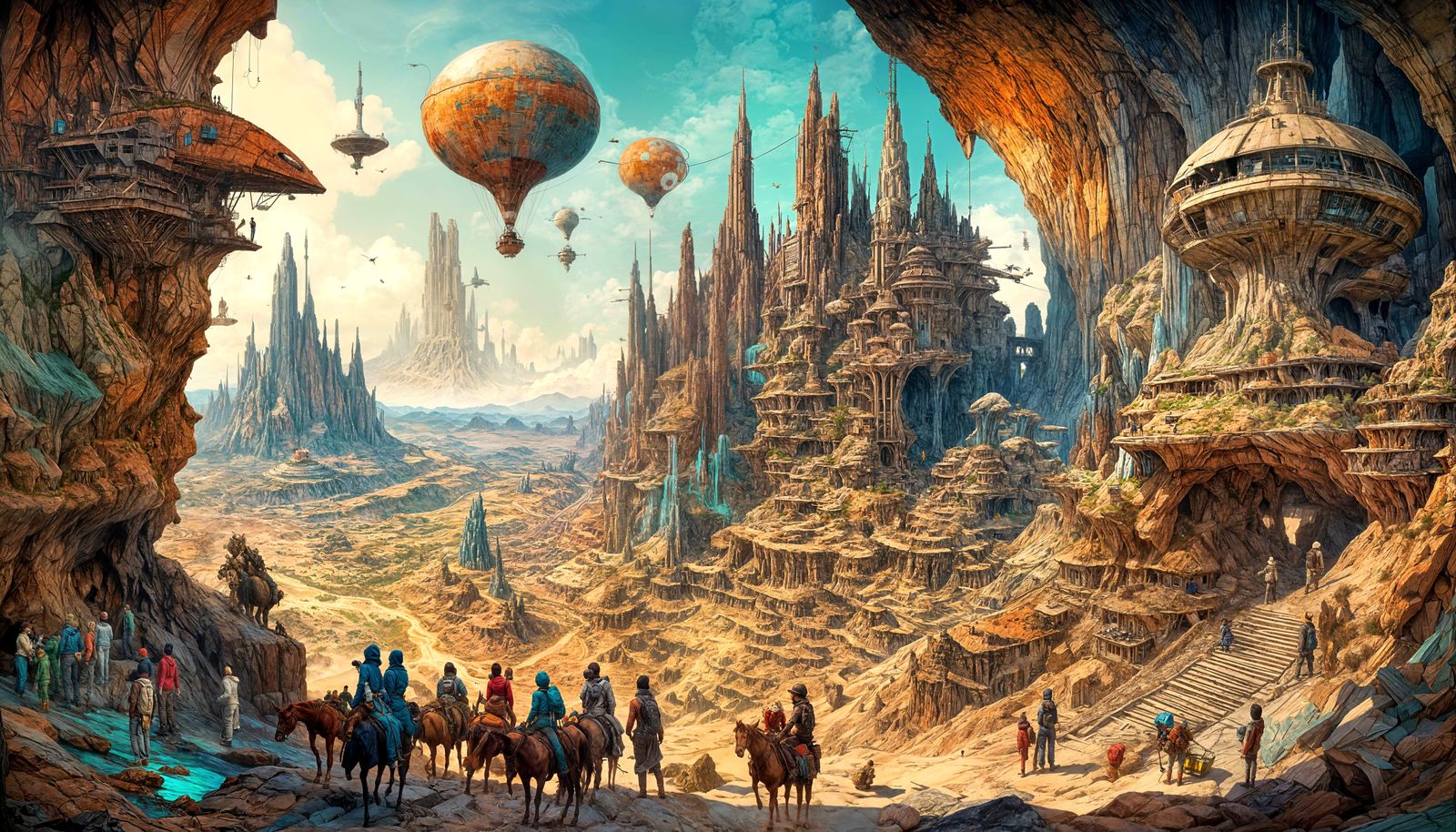 Fusion Powered Chariots in Retro-Modern Style