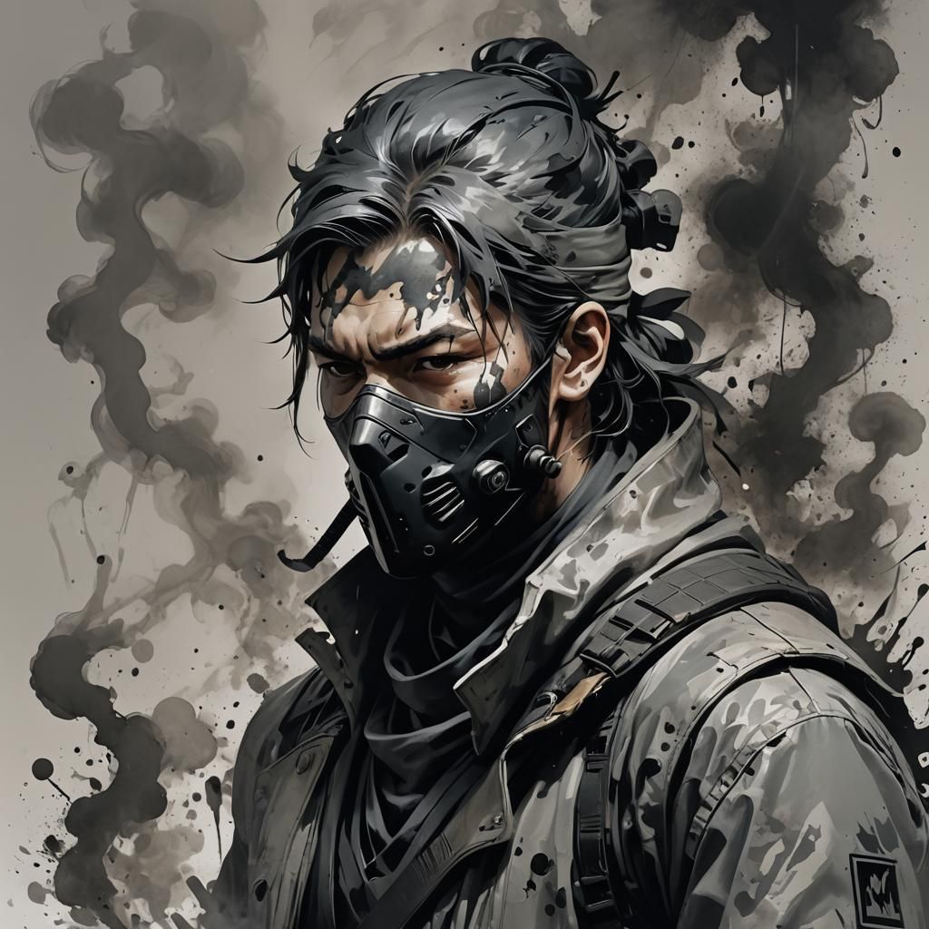 MK Smoke Portrait as Splash Art