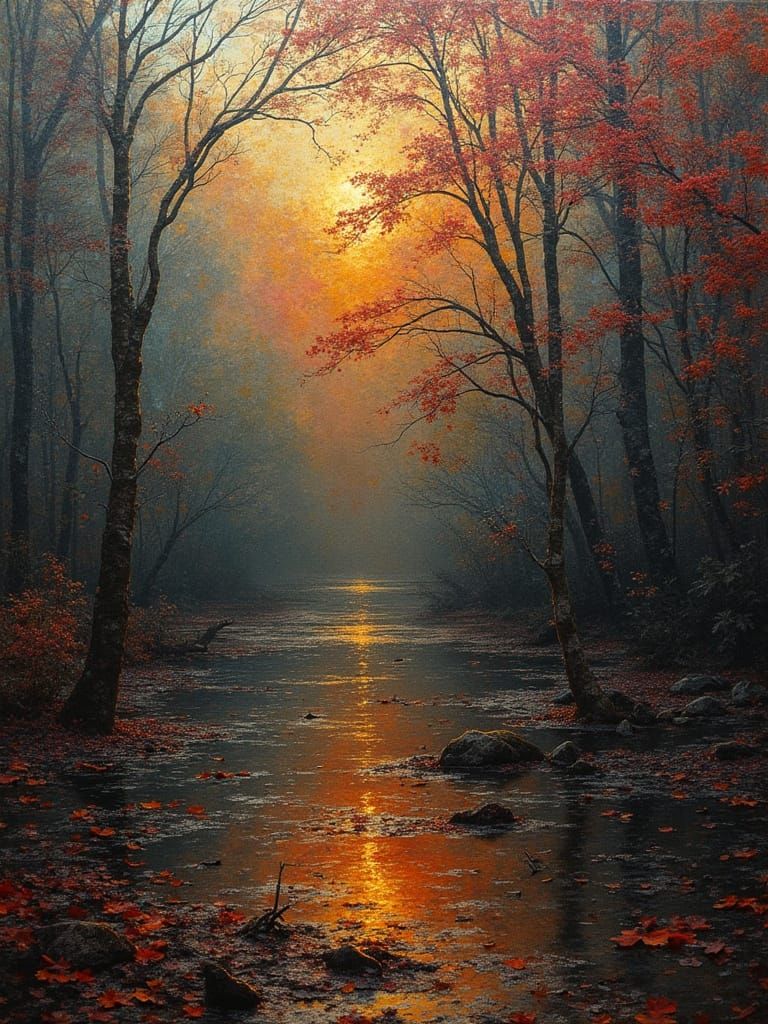 Stained Steel Art of Hollowness Alone Too Long