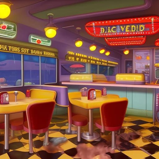 1950s diner