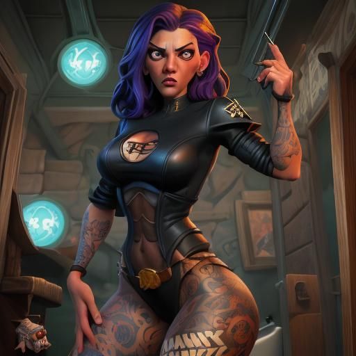 <lora:pretty woman:1.0>  Arkham horror female investigator r...