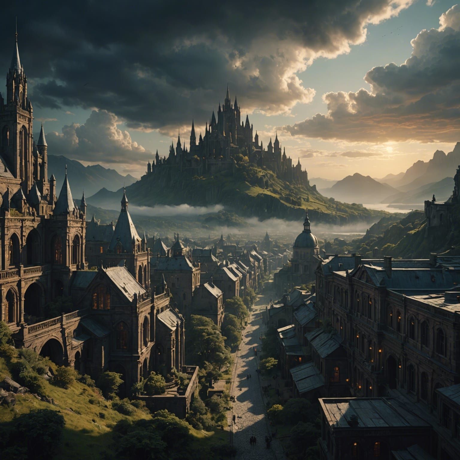 Dramatic Digital Painting: The Concept of Regret