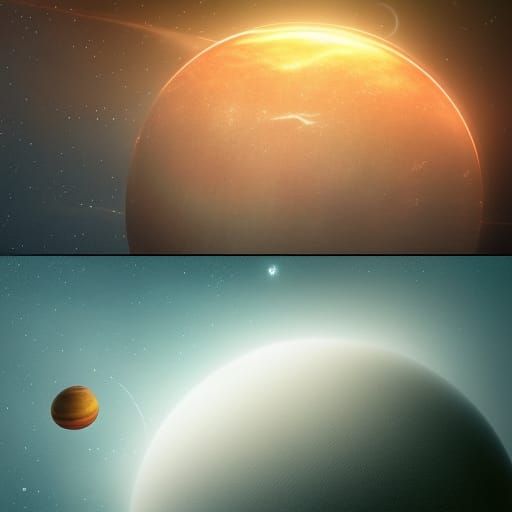 Planets Aligned: Epic Cinematic Digital Matte Painting