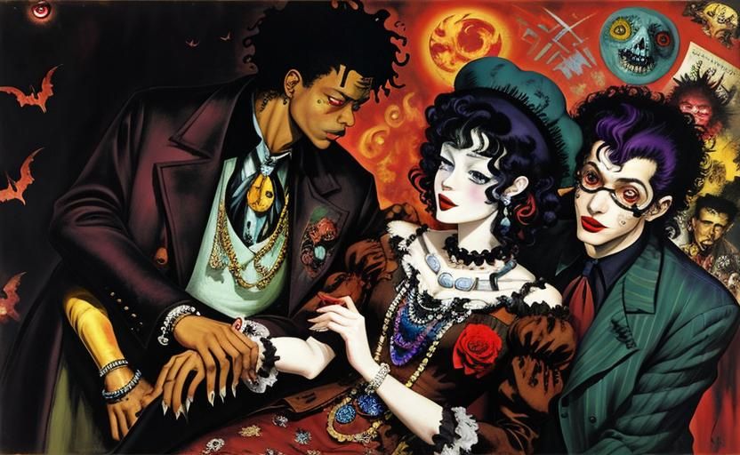 Vampires in Love: A Grotesque Afrofuturist Vision